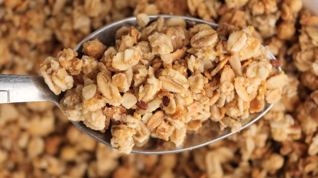cucharada de granola