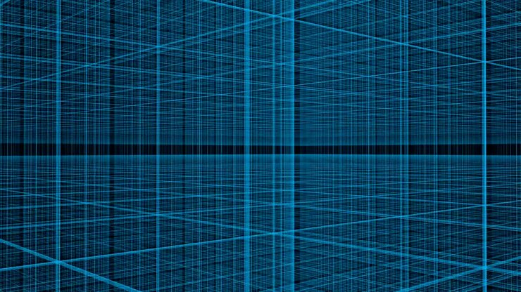 Future technology lines, digital age