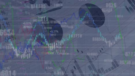 Animación-Del-Gráfico-Sobre-Procesamiento-De-Datos-Y-Advertencia-De-Malware