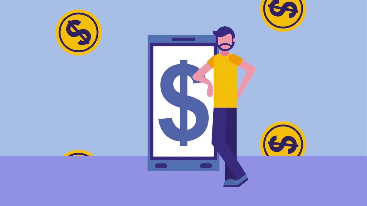 사람들 비즈니스 애니메이션