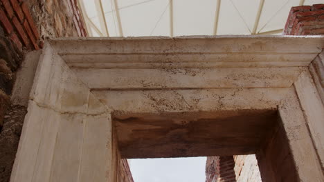 doorway in the ancient synagogue in sardis