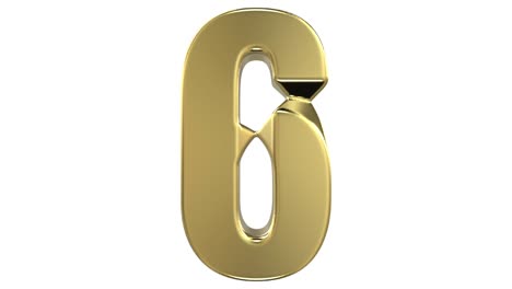 transformación de la cifra "0" en la cifra "6" y viceversa