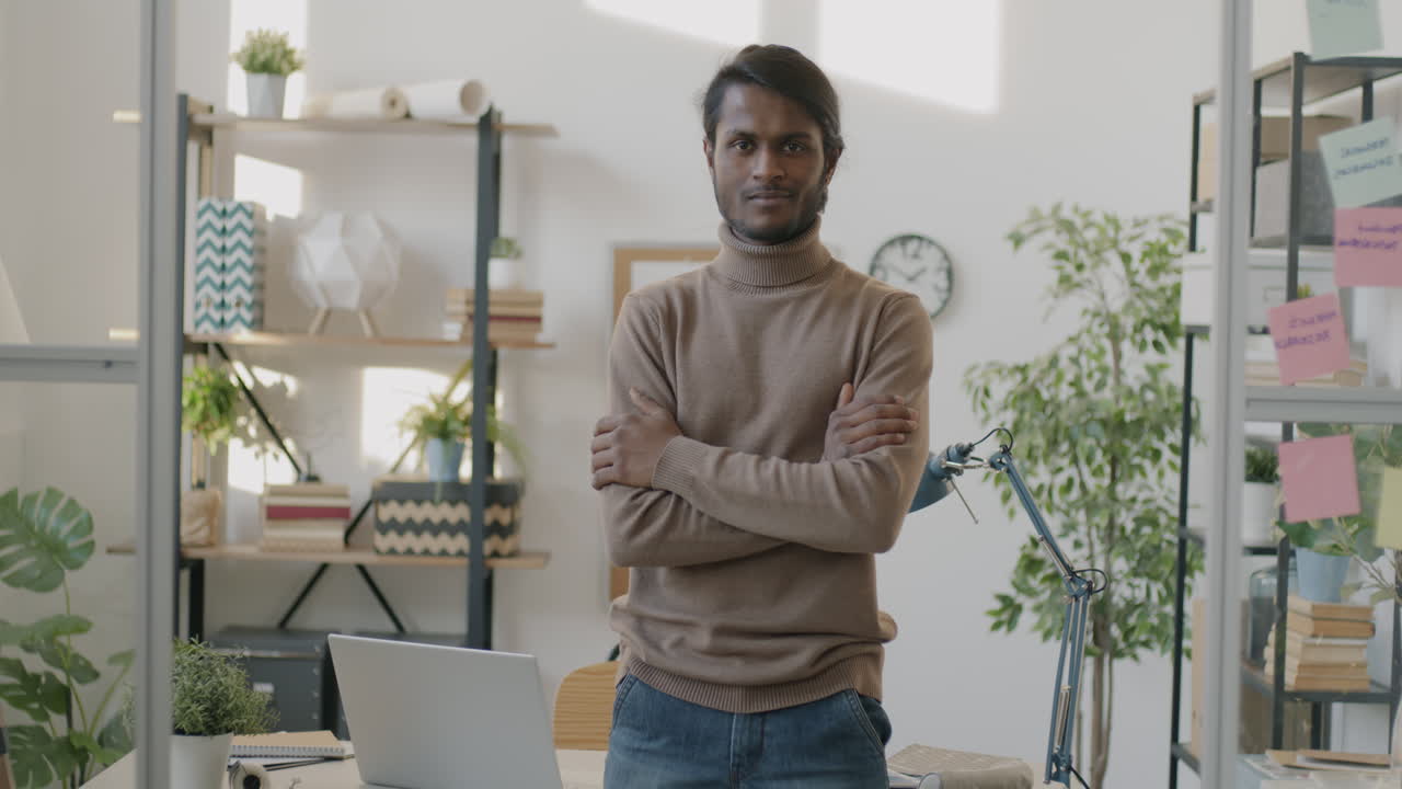 Man standing in an office