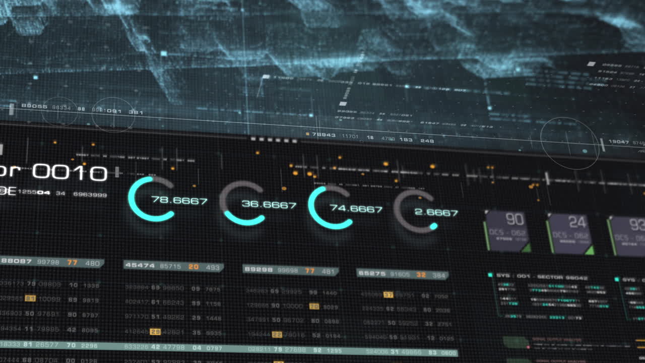 movimiento generado digital futurista matriz abstracta entorno cibernético análisis de big data simulación inteligente artificial para fondo digital