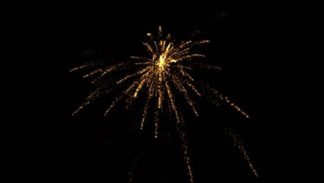 fireworks 3d rendering motion graphics with night background