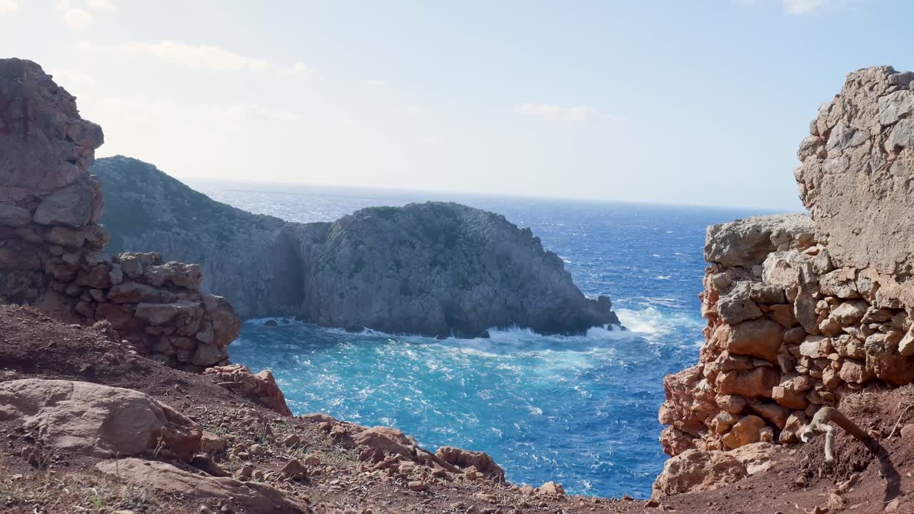 바위 절벽 에서 바가 의 풍경