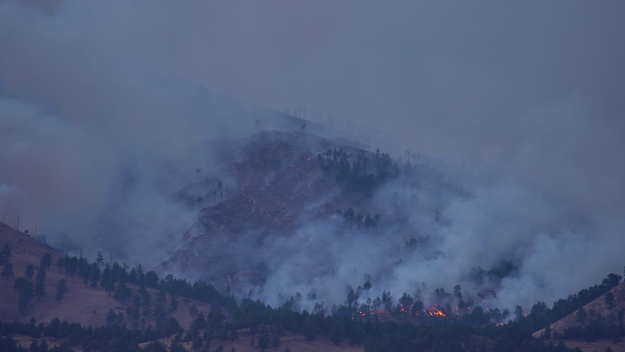 Incendio di Calwood nel Colorado settentrionale - 17.10.2020