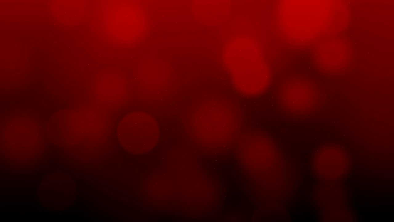 다채로운 보케 루프 가능한 애니메이션 (깊은 빨간색)