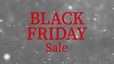 black friday event text animation motion graphics