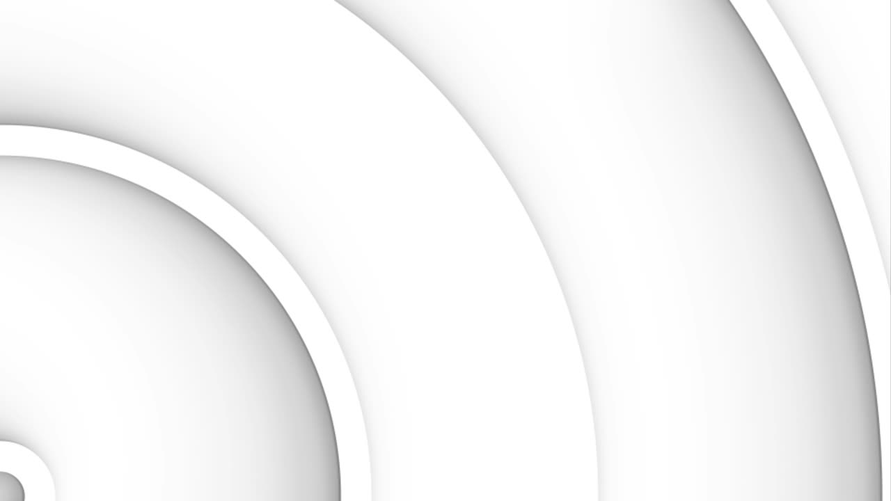 animación de fondo en bucle con círculos concéntricos blancos que se mueven desde la esquina.