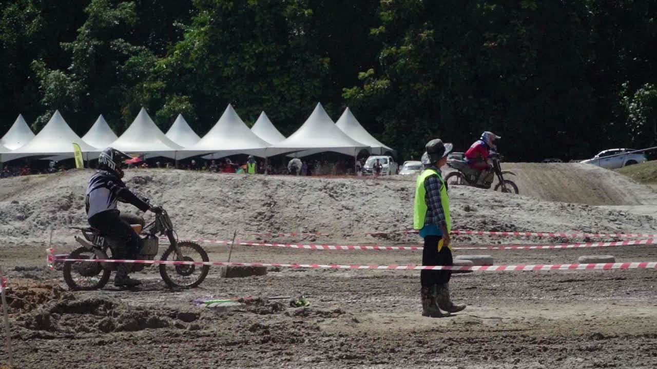 Serikin Bau Dirt Bike Race,Kuching,Borneo.