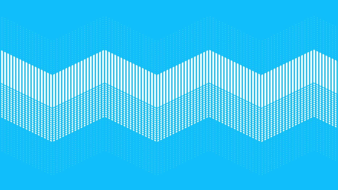 patrón gráfico abstracto de 4k animación en movimiento bucle sin costuras - azul