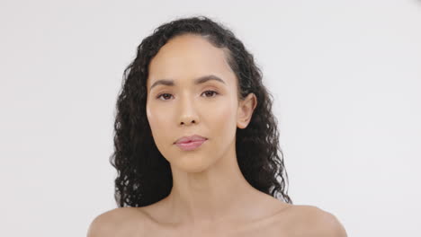 retrato de una mujer sonriente