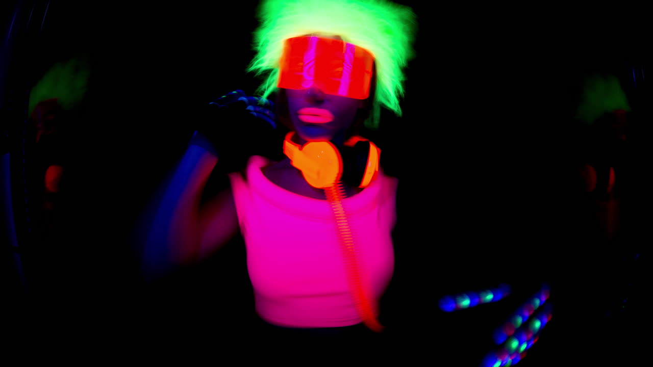 mujer brilla loca 4k 00