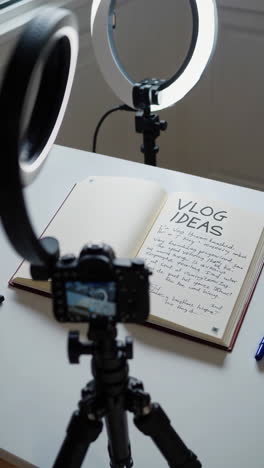 Vlog Ideas Setup