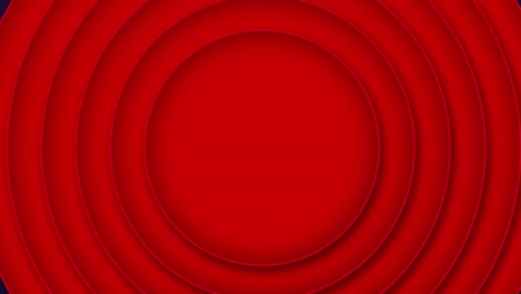 Animation-of-red-circles-on-blue-background