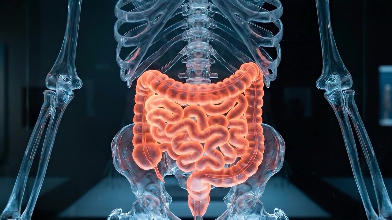 3D Medical Animation of Human Digestive System Anatomy