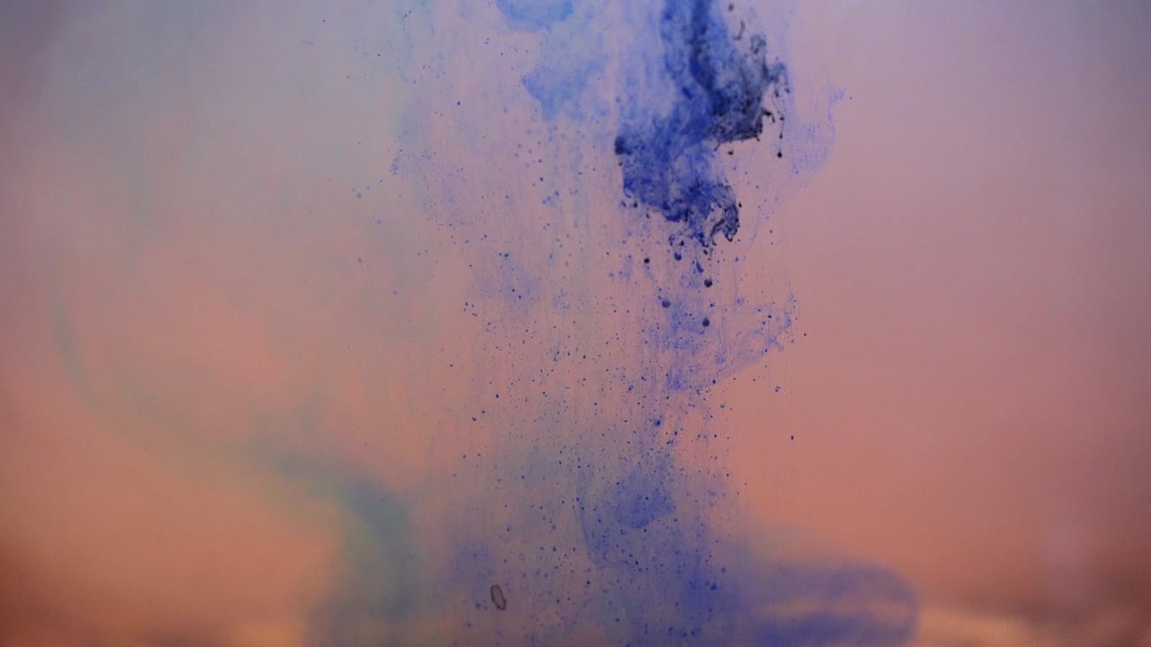 Paint floating in water looking like majestic nebulas. Stable shot with the Sony a7iii.