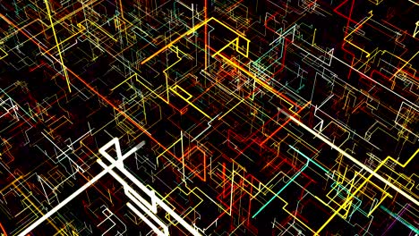 abstract background with circuit. digital illustration