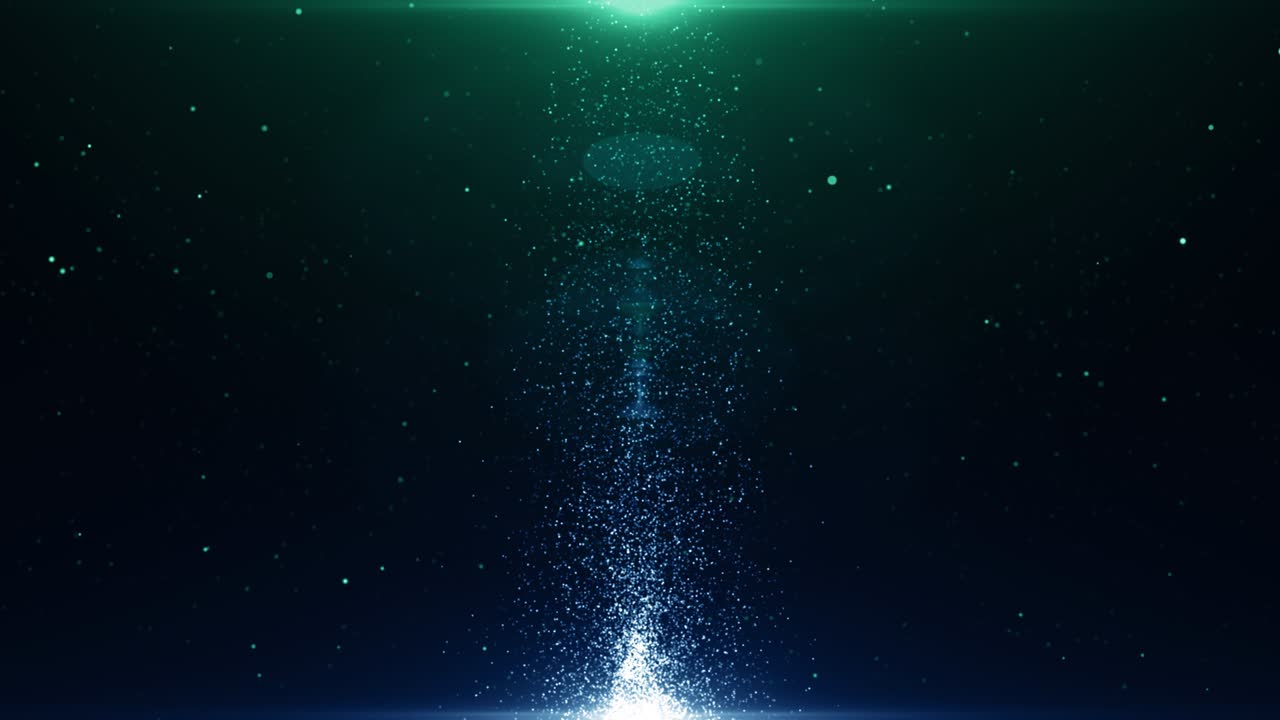 입자 먼지 추상적인 빛 보케 모션 제목 영화적 배경 루프