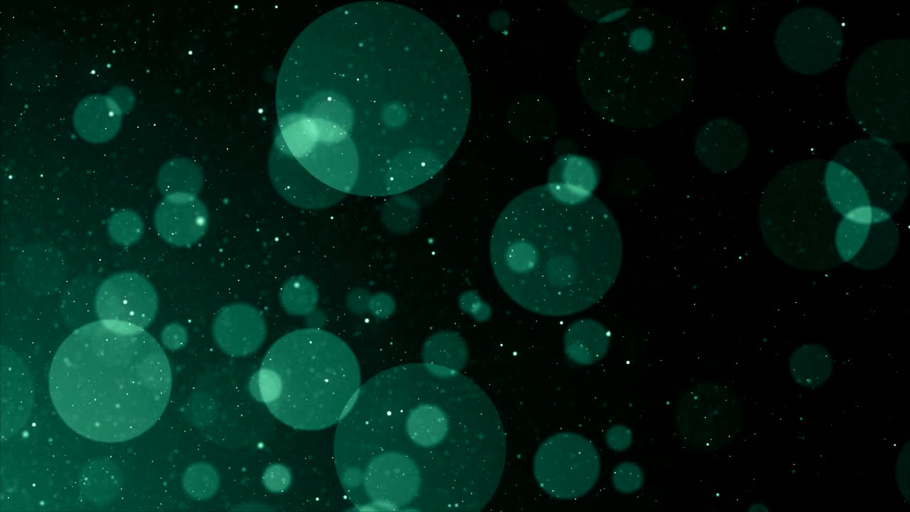 partículas de polvo abstracto luz bokeh títulos de movimiento bucle de fondo cinematográfico