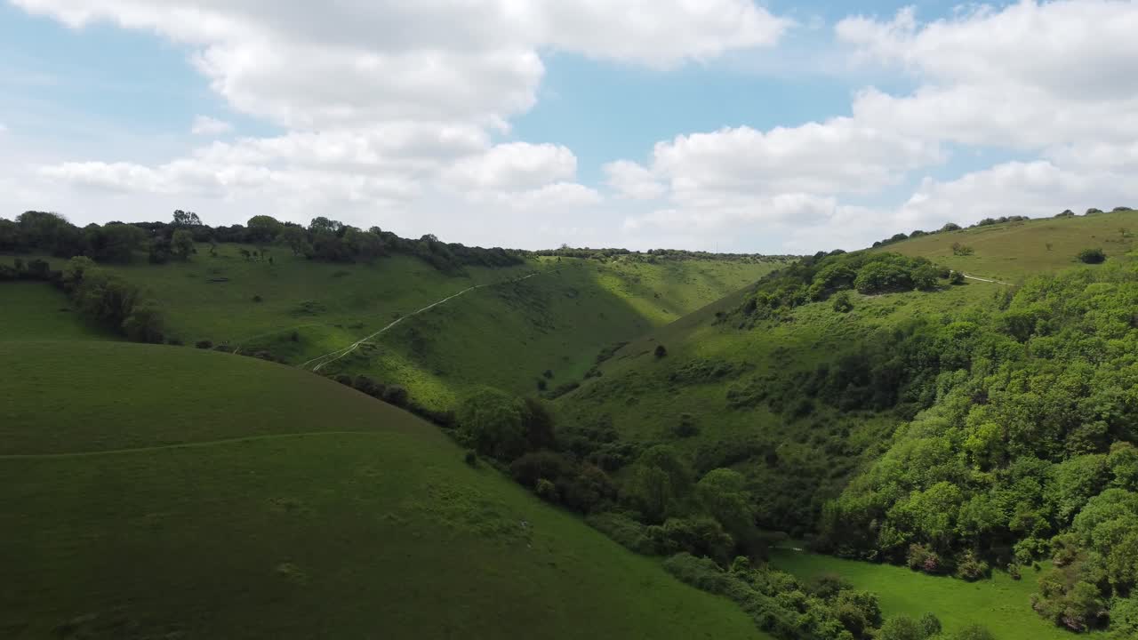 devil's dyke, el parque nacional de south downs, en el condado de sussex, inglaterra.