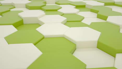 animación en bucle de hexágono de fondo desplazamiento abstracto