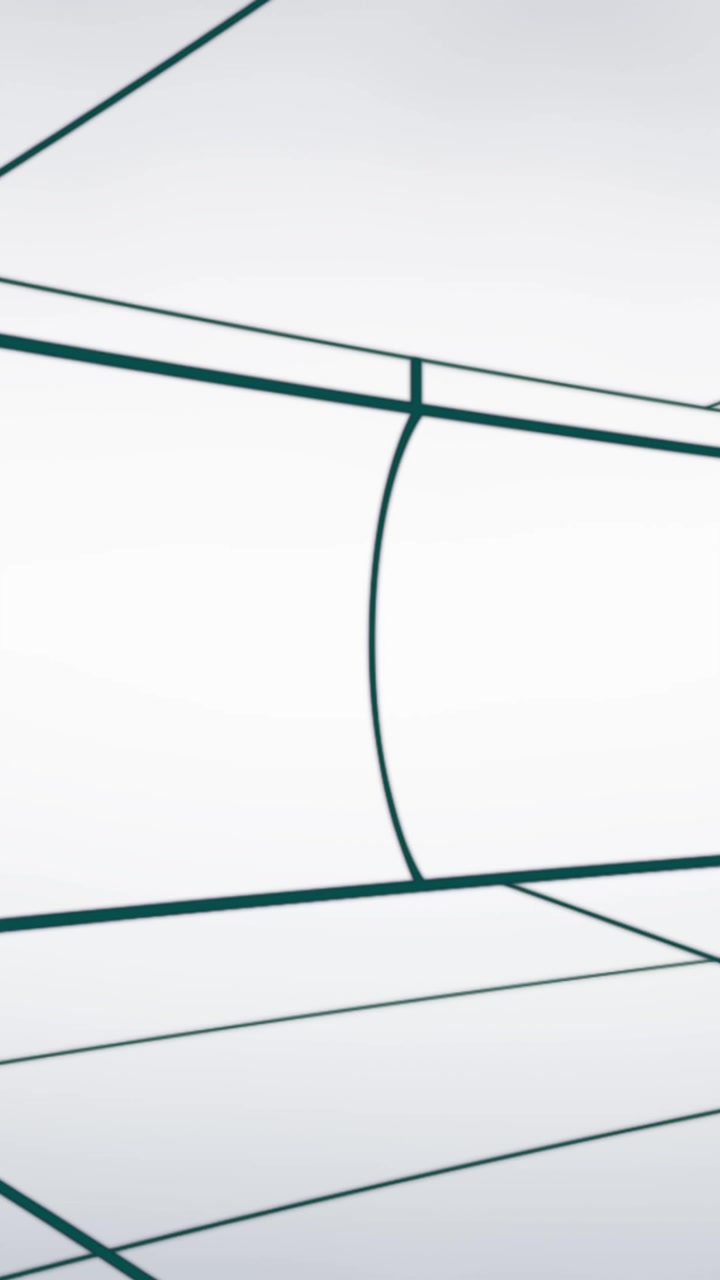 Linee a griglia dinamiche su sfondo bianco 4K