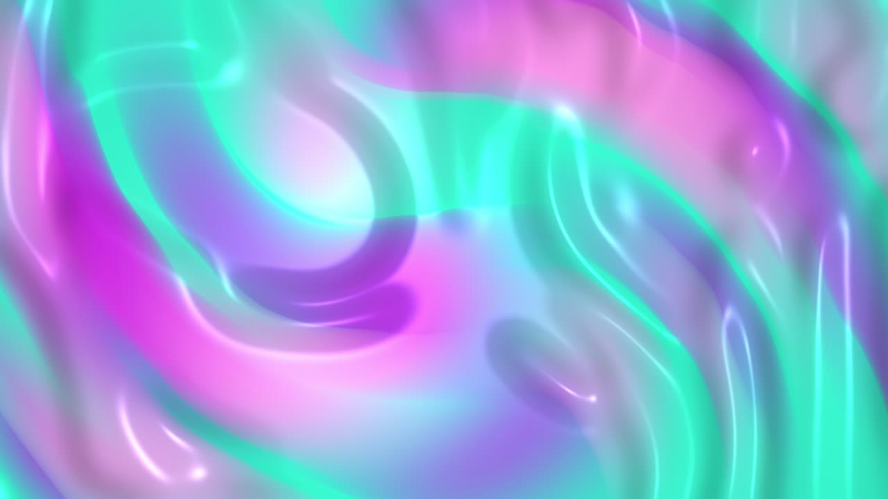 홀로그래픽 파란색과 보라색 액체 흐르는 파동 추상적인 모션 그래픽 디자인, 원활한 루프, 비디오 애니메이션, 울트라 hd 스 비디오, 태국, 추상, 애니메이션 - 움직이는 이미지, 예술, 배경, 풀 컬러