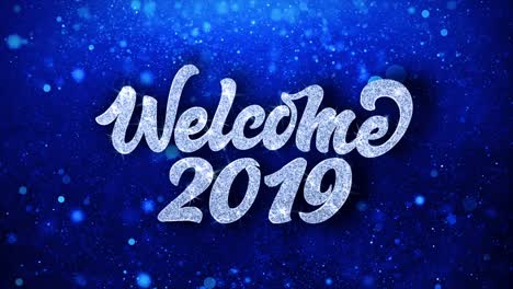 welcome 2019 glitter graphic