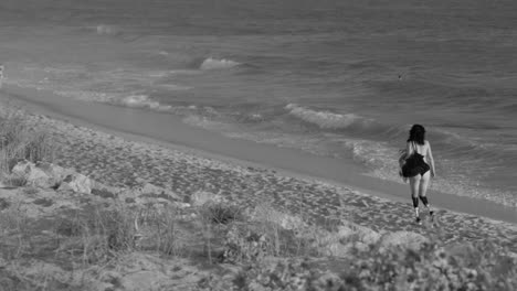people on a beach