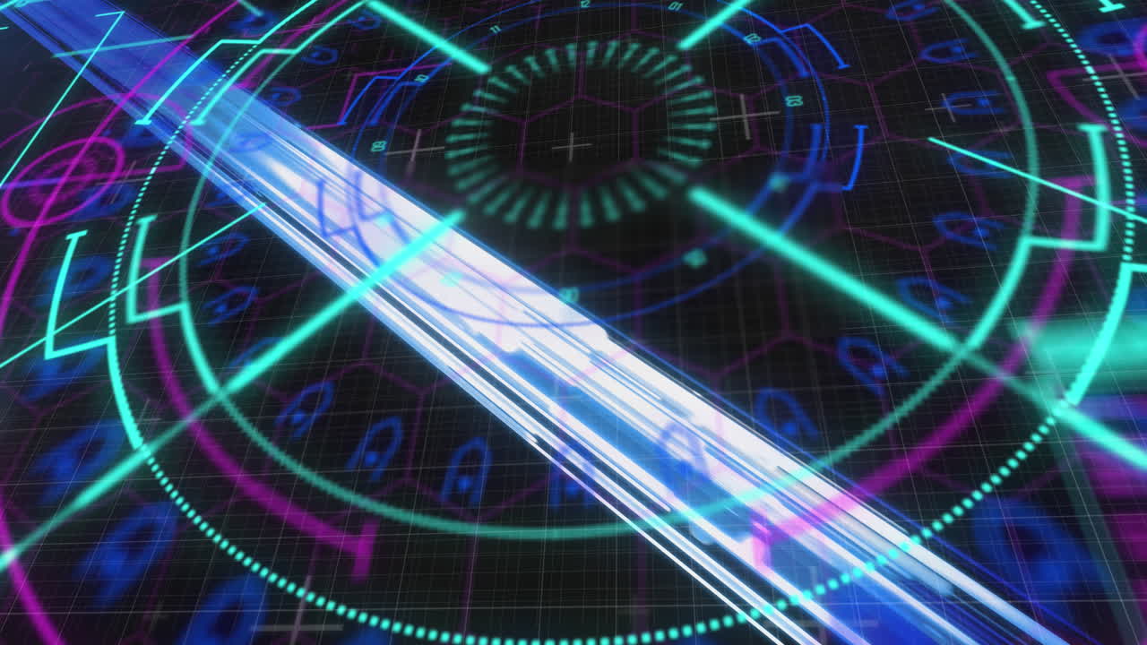 스 스캔에 대한 데이터 처리의 애니메이션