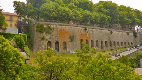 Virtues-Garden-located-in-the-historic-center-in-Porto,-Portugal