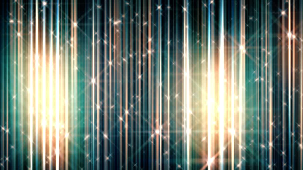 마법의 오로라 빛 분산 빛과 불꽃이 빛납니다 3d 렌더링 배경 루프