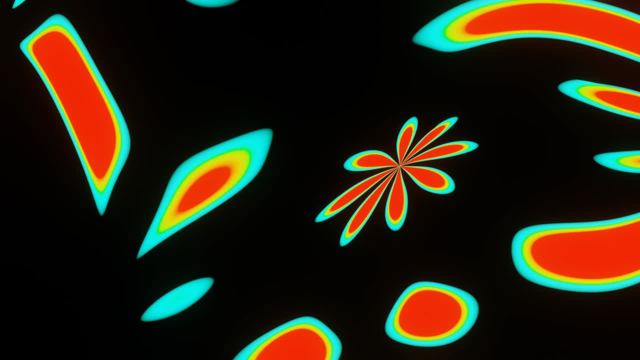 flujo de fondo abstracto vj bucle