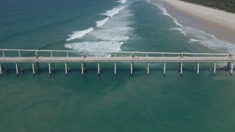 tweed sand bypassing, tsb - transport system that collects sand from tweed river entrance at letitia spit in fingal head nsw, australia