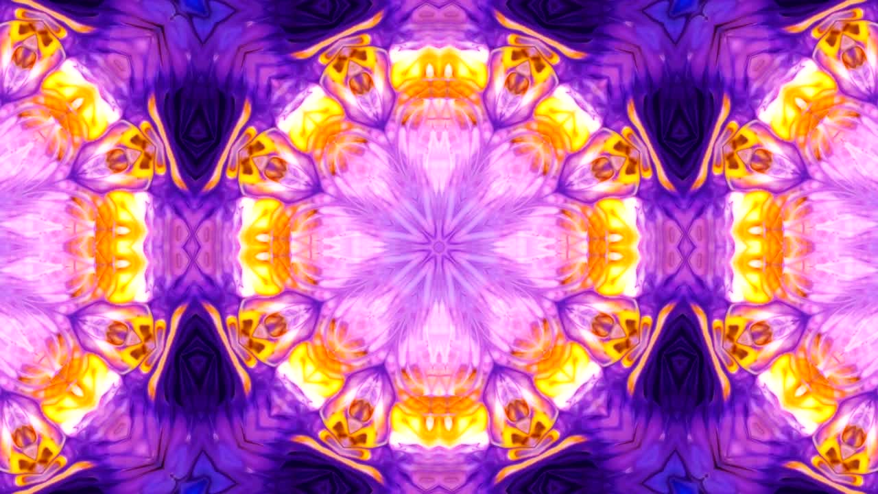 movimiento de fondo de kaleidoscopio abstractamente colorido