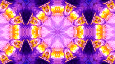 movimiento de fondo de kaleidoscopio abstractamente colorido