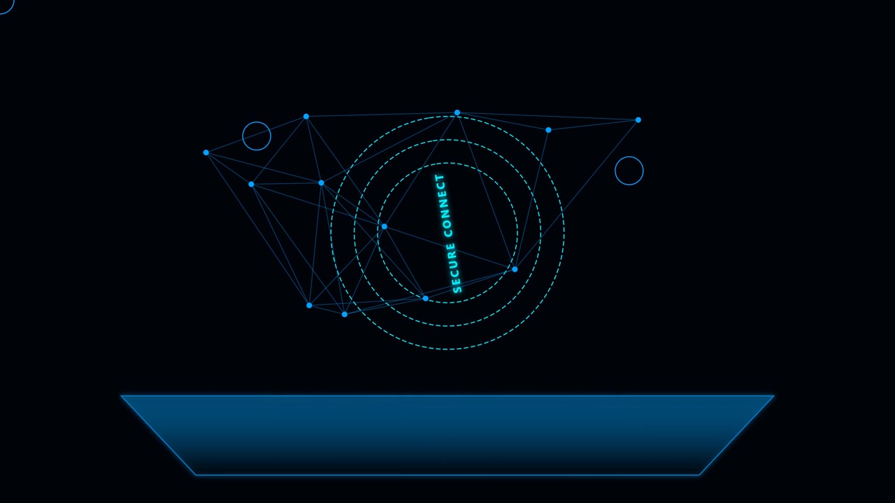 Digital Secure Connect Interface with Rotating Network Nodes