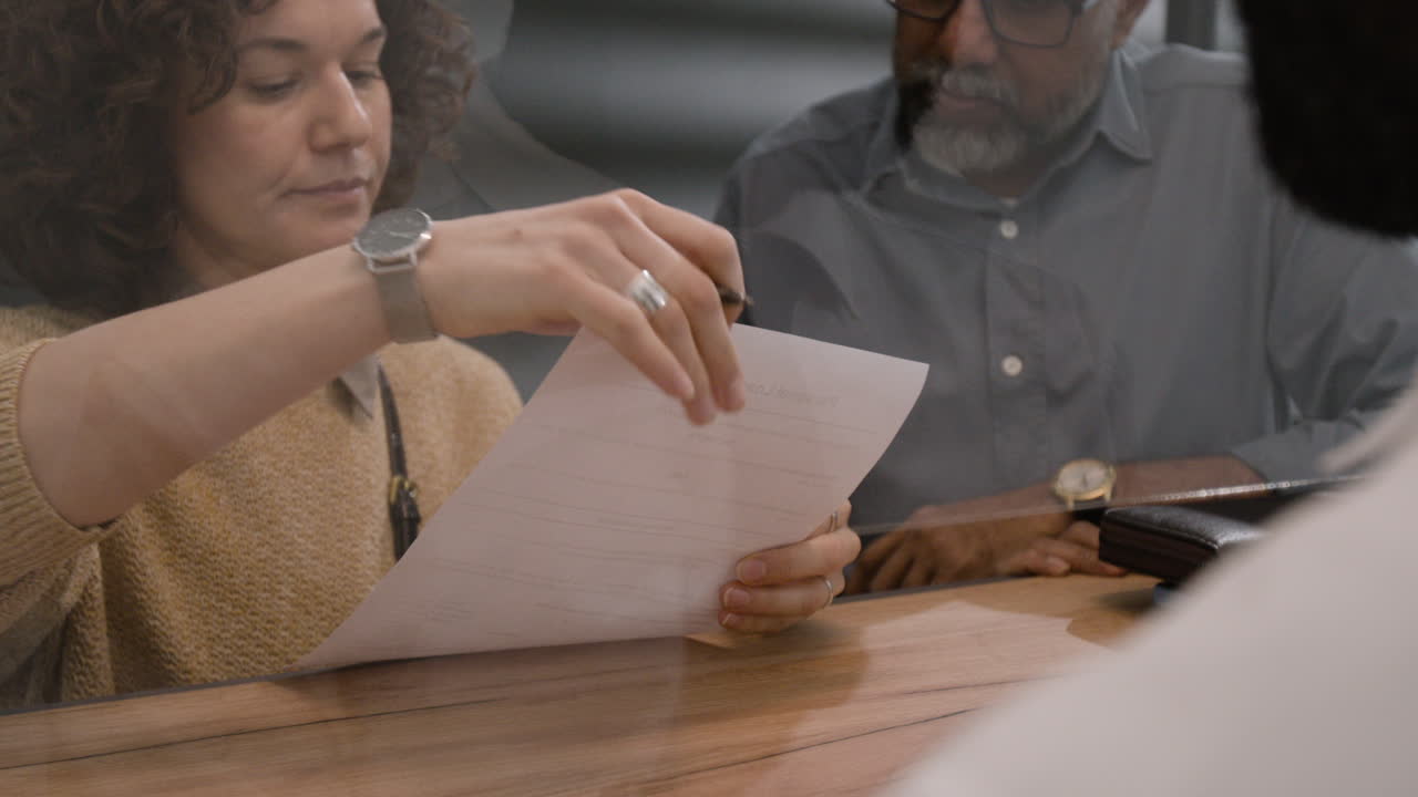 Document Signing with Two Adults