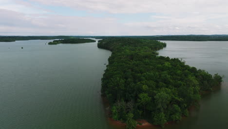 forested islands at j