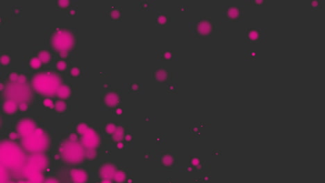 Dynamic-pink-and-black-abstract-design-with-circles-of-varying-sizes