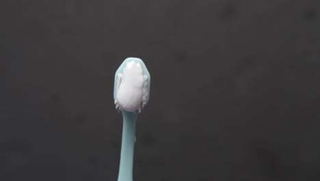 toothbrush with toothpaste