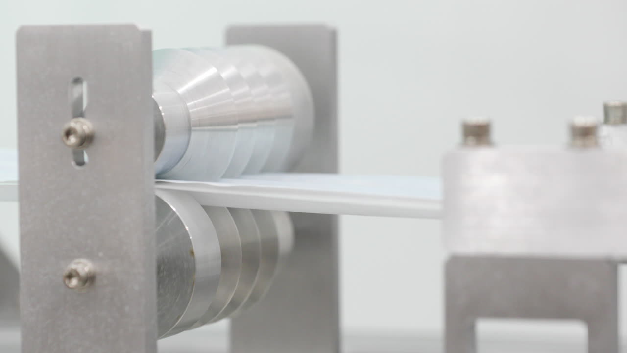 직물 주름을 접는 산업용 주름 기계