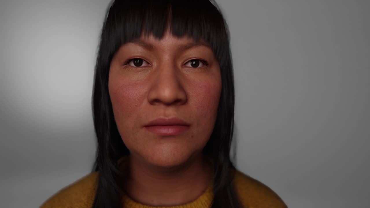 어 ⁇  속의 성인 멕시코 여성 초상화