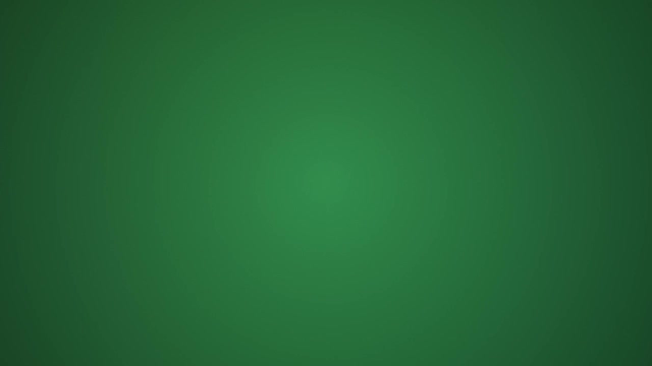 Ensfarvet Green Screen Baggrundsloop