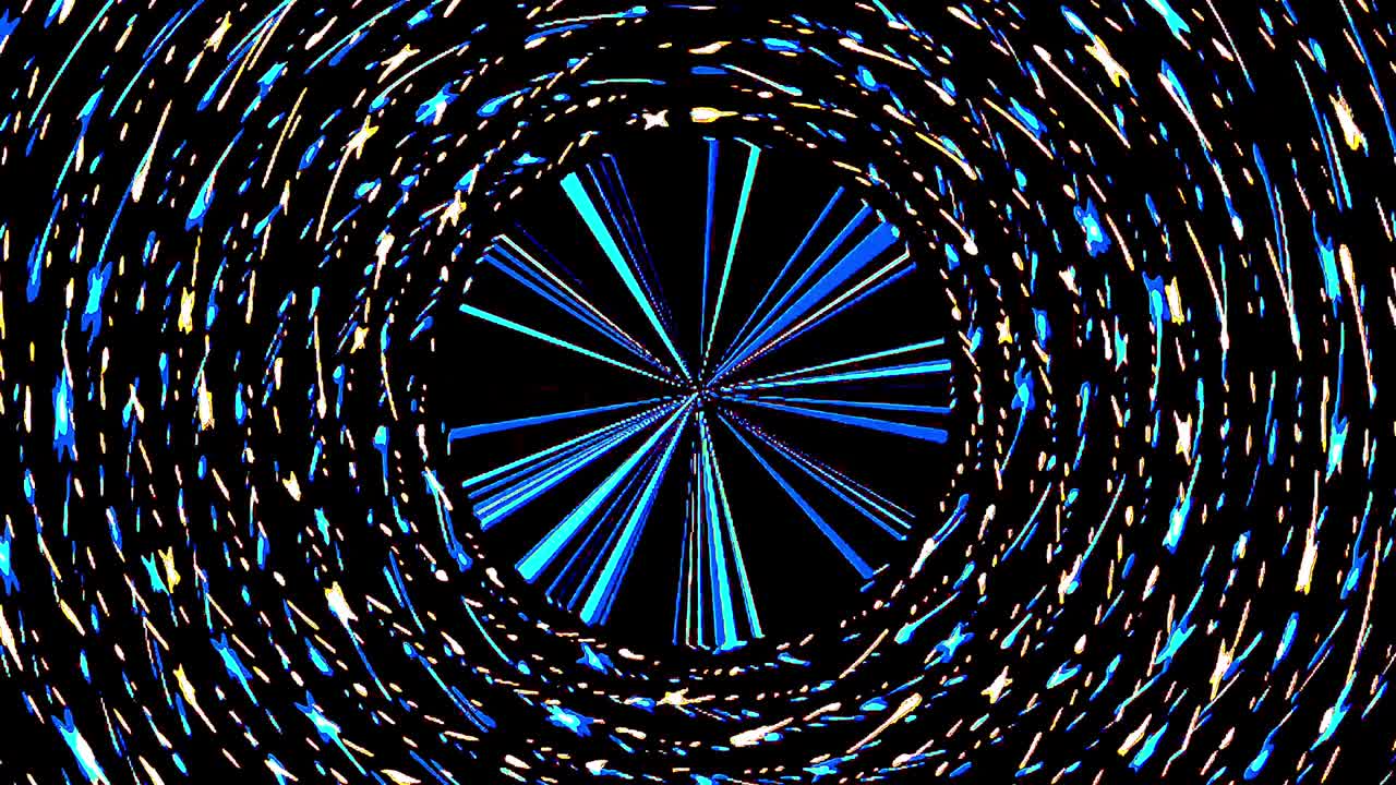 abstracto rojo amarillo fondo azul líneas líquidas 3d en una textura multicolor