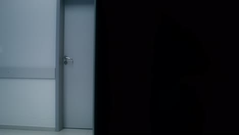 hospital corridor with emergency transport