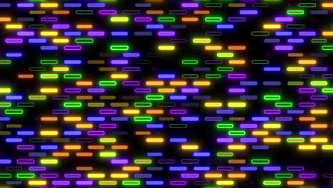 una cuadrícula colorida de rectángulos