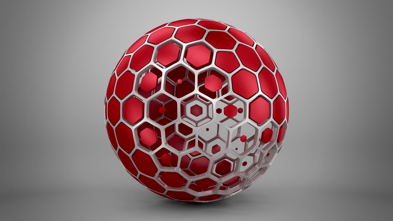 애니메이션 된 기하학적 모양